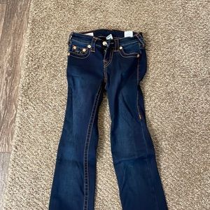 True religion blue denim jeans size 24